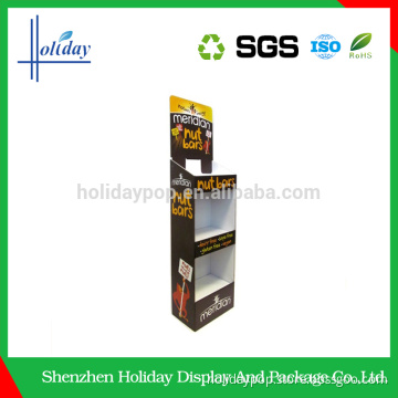 Factory price round cardboard floor cardboard display stand